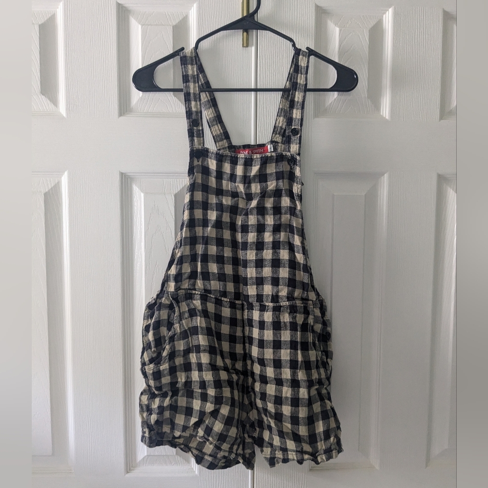 Pyne & Smith Montmartre Check Shorteralls